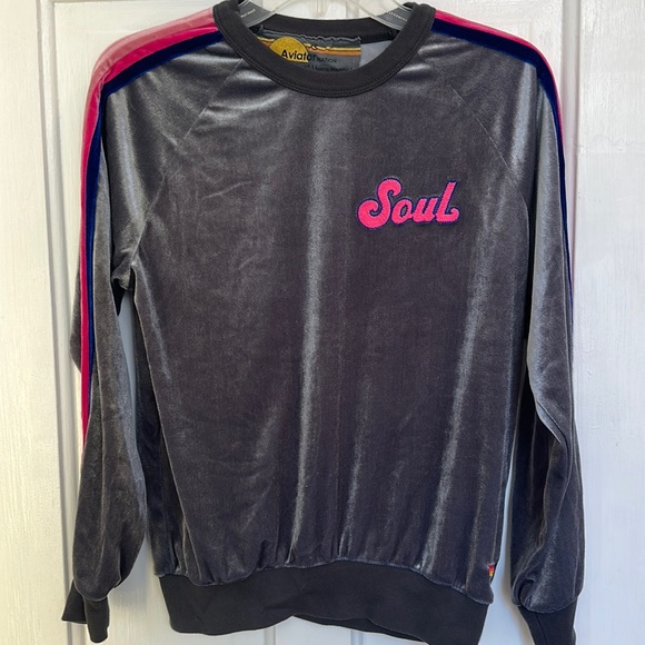 Aviator Nation Tops - Aviator Nation Velvet Soul Cycle XS